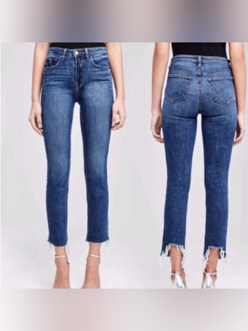 L’agence Lorelei jeans High-Rise Blue Skinny Jeans size 27